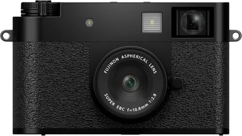 Vista 3 de Cámara digital FUJIFILM X Half con Fujifilm Instax Mini Link 3 - Impresora para smartphone y paño de limpieza de microfibra Sunshine
