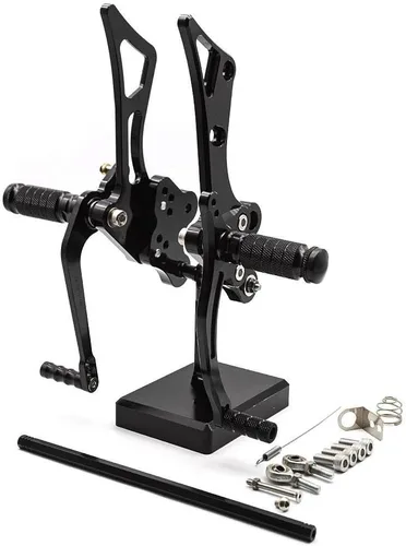 Vista 6 de Motorbike Foot Rests For FZ1 For FZ8 For FZ For 1 For FZ For 8 2001-2005 Motorcycle Rearset Footrest Footpeg Footrest Pedals(Black)