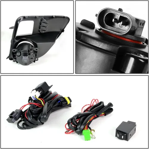 Vista 4 de DNA MOTORING FL-ZTL-197-SM - Luz antiniebla para el lado del conductor y del pasajero, mejora la visibilidad [compatible con Subaru WRX/STI 15-17]