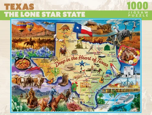 Vista 16 de MasterPieces National Parks Maps - Rompecabezas de 1000 piezas para adultos, familia o jóvenes - Parques Nacionales de Estados Unidos por Anderson