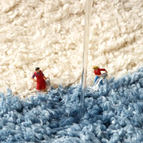 Vista 4 de Apeso Alfombra de baño con patrón de plantas, ultra absorbente, antideslizante, lavable a máquina, alfombra de felpa gruesa, microfibra suave