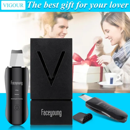 Vista 6 de Limpiador facial de piel con pulverizador, pulverizador mejorado, extractor de puntos negros para limpieza profunda e hidratante en aerosol