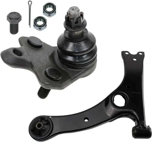 Vista 178 de Conjunto de Brazo de Control Inferior Delantero y Junta Esférica TRQ para Lado del Conductor y del Pasajero 2 Piezas Compatible con Ford Mustang GT