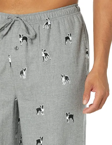Vista 3 de Tienda Essentials - Pantalón de pijama de franela para hombre disponible en tallas grandes y altas