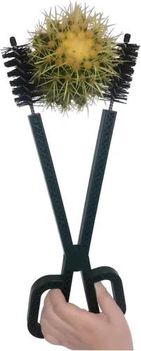 Vista 3 de Alicates de cactus de plástico para jardín para mover plantas de cactus clip