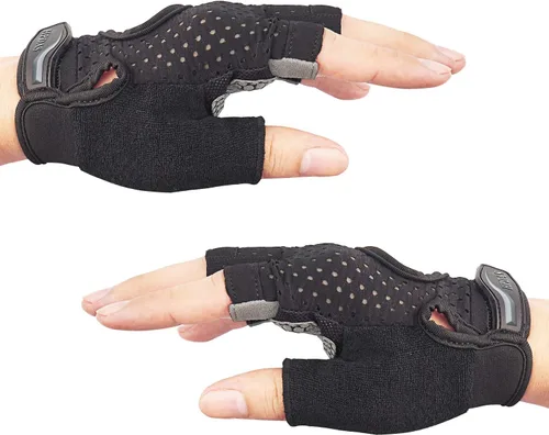 Vista 6 de Workout Gloves Weight Lifting Gloves Palm Support Protection for Men Women, Exercise Gloves Sports for Training, Fitness, Gym