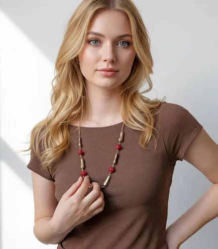 Vista 6 de Collares largos de cuentas de oro para mujer, collar de cadena larga con cuentas de resina gruesaperlas, regalos de joyería de oro