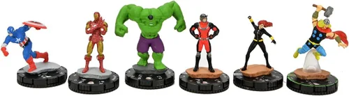Vista 6 de WizKids Marvel HeroClix: Avengers 60th Anniversary Booster Brick