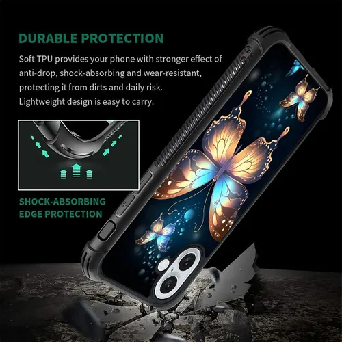Vista 372 de Funda compatible con iPhone 8, a prueba de golpes, antiarañazos, bandera de ciervos de cola blanca de grano de madera estadounidense