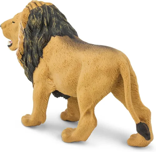 Vista 3 de Safari Ltd. Figura de león – Figura realista de vida silvestre de 5.5 pulgadas – Juguete educativo para niños, niñas y niños a partir de 3 años