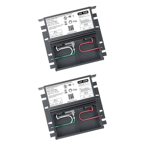 Vista 21 de Controlador LED regulable de 60 W y 12 V para regulador Lutron y Leviton, transformador de fuente de alimentación de CA a CC triac/ELV/MLV para tira