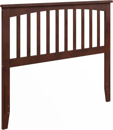 Vista 23 de Atlantic, muebles con cabecera tipo Mission, Madera, Espresso