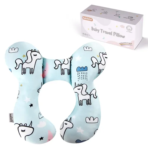Vista 21 de Kakiblin - Almohada de cuello para bebé, almohada de apoyo para bebé mejorada, almohada para la cabeza del bebé, almohada de apoyo para el cuello