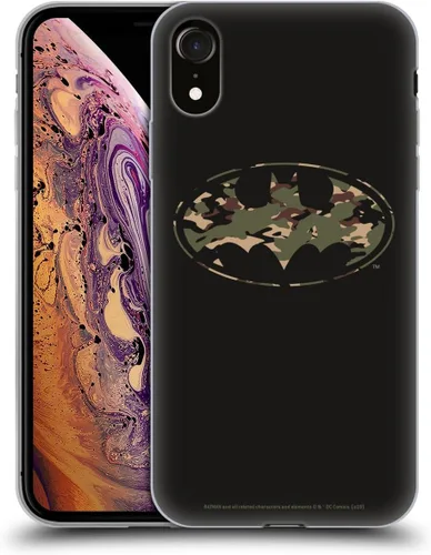 Vista 462 de Head Case Designs Funda de gel con licencia oficial de Batman DC Comics Bat Signal Logos [protección de grado militar] compatible con Apple iPhone 7