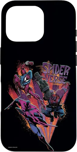 Vista 20 de iPhone 16 Marvel Spider-Man: Across the Spider-Verse 2099 Strike Team Case