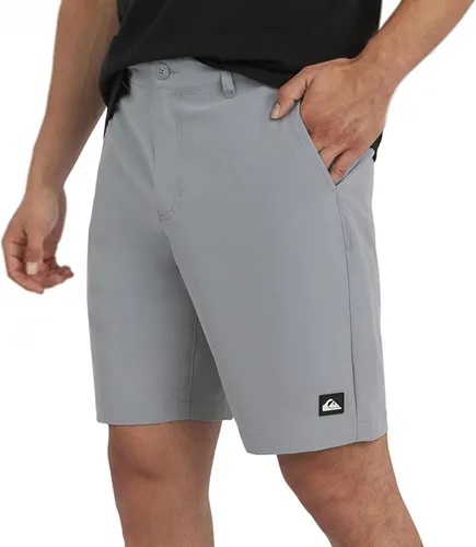 Vista 14 de Quiksilver Men's Regular Fit Fixed Waist Water Friendly Active Hybrid Shorts