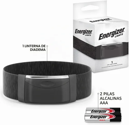 Vista 7 de Energizer Linterna LED para faros delanteros, luz brillante para diadema que funciona como luces de carrera para corredores