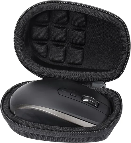Vista 2 de co2CREA Carcasa rígida de repuesto para Logitech MX Anywhere 3S Anywhere 3 Anywhere 2S Anywhere 2 Compact Performance Mouse (estuche grafito)