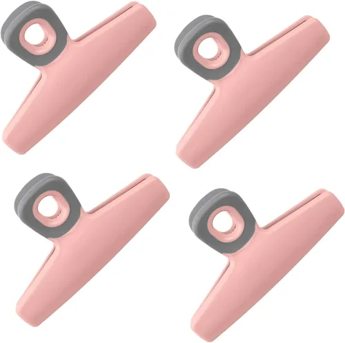 Vista 12 de COOK WITH COLOR Clips para alimentos – Clips anchos y resistentes, clips grandes para bolsas para almacenamiento de alimentos con agarre hermético