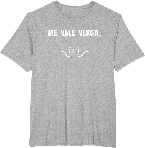 Vista 20 de Camisa Chistosa Funny Latin Shirt en español. Camiseta Asphalt Grey
