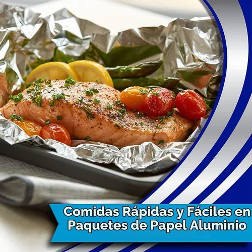Vista 4 de Reynolds Wrap Papel de aluminio, resistente, 50 pies cuadrados, (paquete de 2)