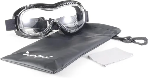 Vista 8 de Pacific Coast Airfoil - Gafas de equitación acolchadas para colocar sobre las gafas