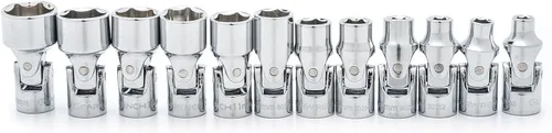 Vista 2 de GEARWRENCH 12 Pc. 1/4" Drive 6 Pt. Flex Socket Set, métrico - 80311