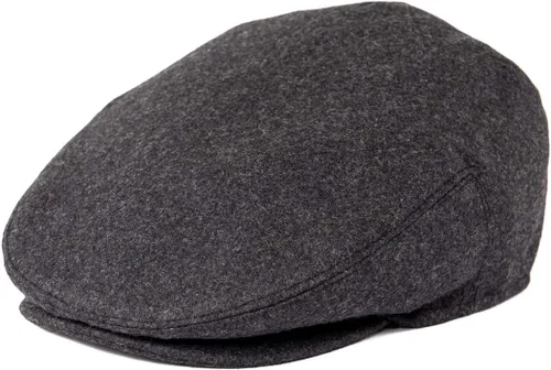 Vista 17 de Hombres Mezcla de Lana Ivy Newsboy Gorra Tweed Gatsby Cabbie Flat Hat