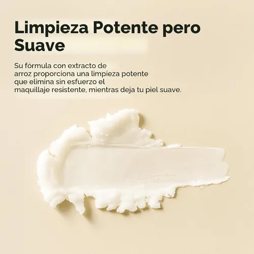 Vista 3 de Beauty of Joseon Radiance - Bálsamo limpiador de maquillaje, protector solar, limpiador de poros para pieles sensibles al acné. Cuidado de la piel