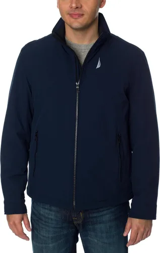 Vista 25 de Nautica - Chaqueta bomber de golf para hombre, ligera, con cremallera completa, cortavientos, atlética, para exterior Ártico Ártico