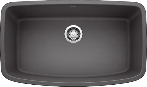 Vista 4 de BLANCO 441610 Valea Fregadero Super Single Bowl-Antracita, 32" L x 19" W