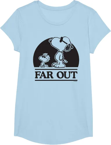 Vista 14 de Peanuts Woodstock 50th Anniversary Far Out Snoopy - Camiseta Blanco