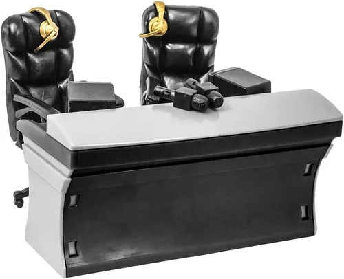 Vista 2 de Mesa de Comentaristas Ultimate Black Playset para Figuras de Acción de Lucha Libre