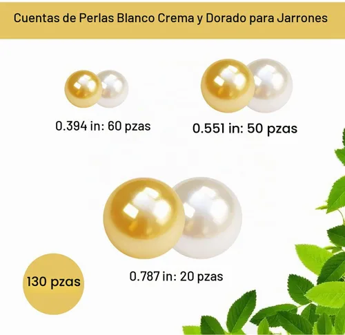 Vista 2 de Perla para relleno de jarrón sin agujero perlas para centros de mesa, 130