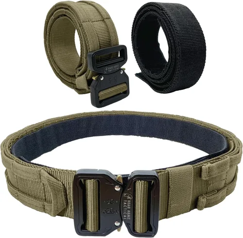 Vista 9 de Cinturón de Batalla V2 - Molle Riggers, de Servicio y Cinturón Interior para Aplicaciones Militares, de Tiro y Entrenamiento