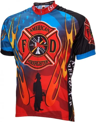 Vista 3 de World Jerseys - Maillot de ciclismo para hombre