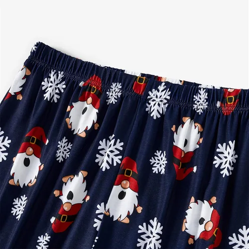 Vista 6 de PATPAT Pijamas de Navidad para la familia, conjuntos de pijamas navideños a juego para la familia con el bebé