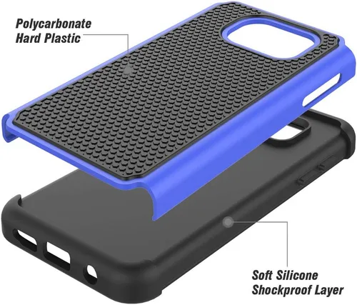 Vista 7 de Funda para Galaxy S7, a prueba de golpes, funda protectora para Samsung Galaxy S7 (5.1 pulgadas, 2016) [azul]