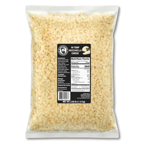 Vista 15 de Carniceros barbudos de queso cheddar de alta temperatura de 2.5 libras – Cubos de 1/4 de pulgada estables en almacenamiento para hasta 25 libras