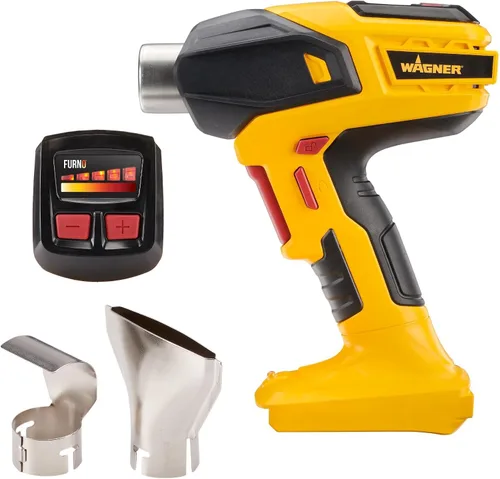 Vista 14 de Wagner Spraytech 0503063 FURNO 500 Pistola de calor de temperatura variable, 2 boquillas y 12 ajustes de temperatura que van de 150 °F a 1200 °F
