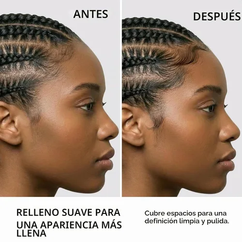 Vista 4 de Style Factor EDGE BOOSTER HIDEOUT Pomada a base de agua Fuerte sujeción y cobertura instantánea de canas Estilo elegante para vuelos, bordes