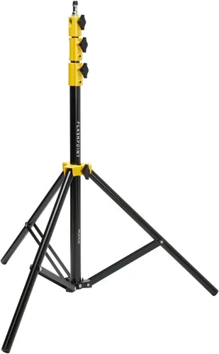 Vista 7 de Flashpoint Pro - Soporte de luz acolchado de aire resistente (amarillo, 7.2 pies)
