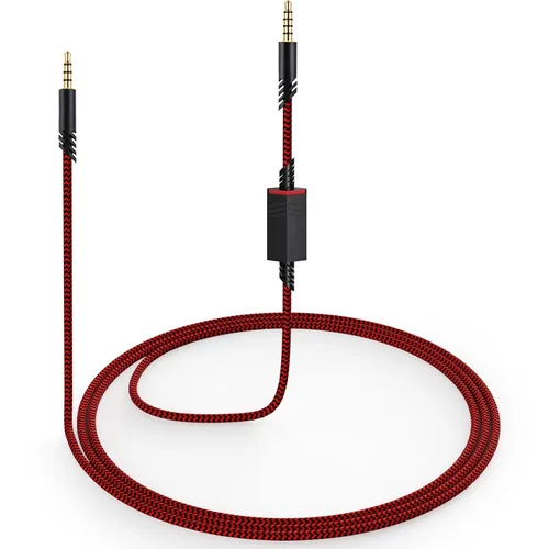 Vista 8 de Cable A40 para auriculares Astro A10 A40 TR con interruptor de silencio de micrófono en línea, negro