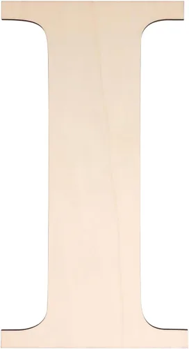 Vista 25 de Letra de madera de 12 pulgadas, letras de madera para decoración de pared, letras de madera sin terminar en blanco de 1/5 pulgadas para decoración