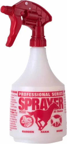 Vista 3 de Botella de 32 onzas con pulverizador -, N/A, Azul