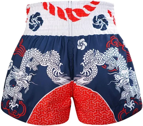 Vista 3 de Pantalones cortos de boxeo Muay Thai Estilos Tradicionales MMA Entrenamiento Kickboxing
