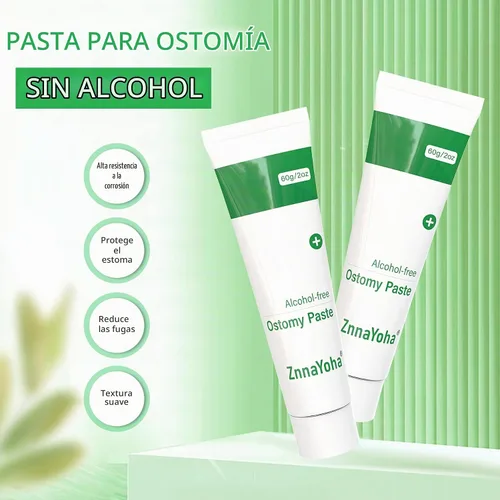 Vista 7 de Stoma Skin Barrer Paste, pasta de ostomía tubo de 2 onzas
