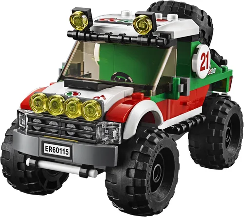Vista 7 de Todo terreno LEGO City 4 x 4 60115