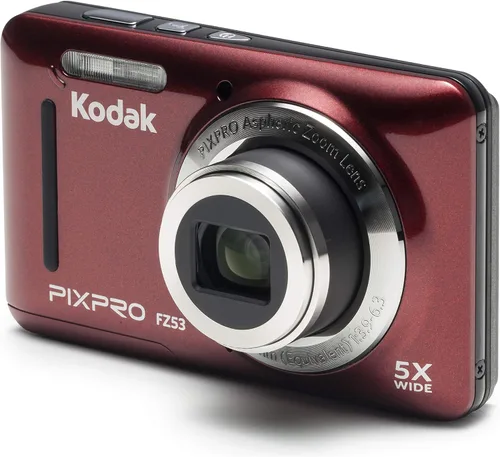 Vista 8 de Kodak PIXPRO FZ53 cámara digital de 16 Mp con zoom favorable, cámara digital con zoom óptico 5X y pantalla LCD de 2.7 pulgadas (negra)
