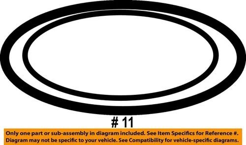 Vista 2 de Mercedes-Benz 211 471 01 10, sello del tanque de la bomba de combustible